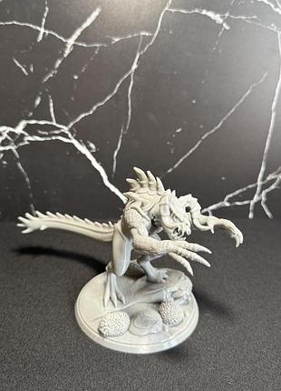 Фігурка кіготь смерті deathclaw з fallout - колекційна модель 8