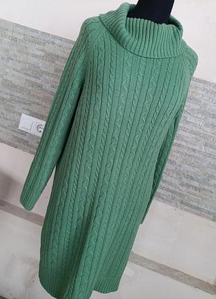 Светр — плаття жіноче, оливка