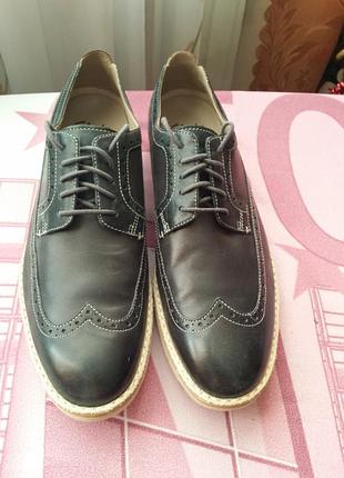 Туфли мужские стильные кожаные clarks.