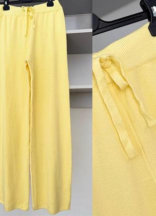 Трикотажні штани палаццо