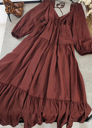 Роскошное ярусное платье primark