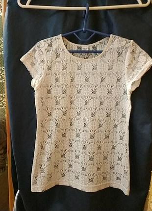 Ажурная блузка для дизочки