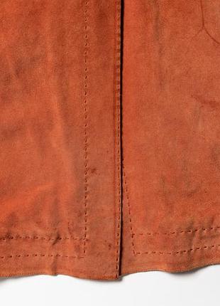 Philosophy di alberta ferretti vintage suede leather coat [jwh016862] 4