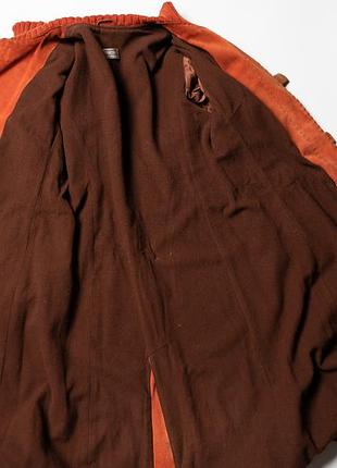 Philosophy di alberta ferretti vintage suede leather coat [jwh016862] 5
