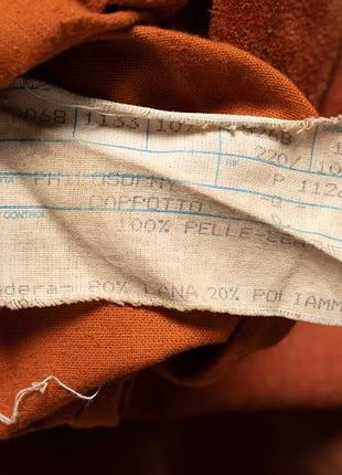 Philosophy di alberta ferretti vintage suede leather coat [jwh016862] 10