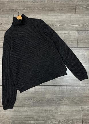 Фірмовий вовняний светр з альпакою daniele fiesoli italia