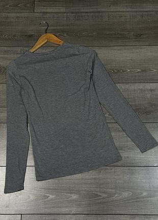 Фірмовий лонгслів majestic filatures paris long sleeve soft touch crewneck 8