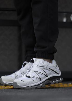 Женские кроссовки salomon xt-quest white black grey / smb+ 🔗 3