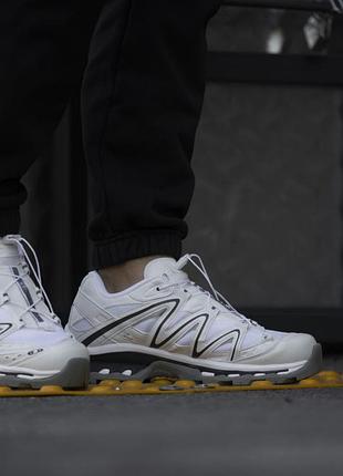 Женские кроссовки salomon xt-quest white black grey / smb+ 🔗 4