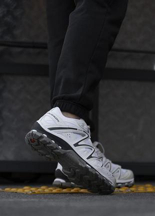 Женские кроссовки salomon xt-quest white black grey / smb+ 🔗 6