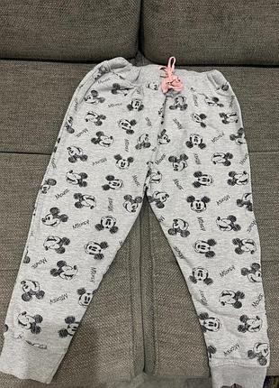 Штани на дівчинку disney 5-6