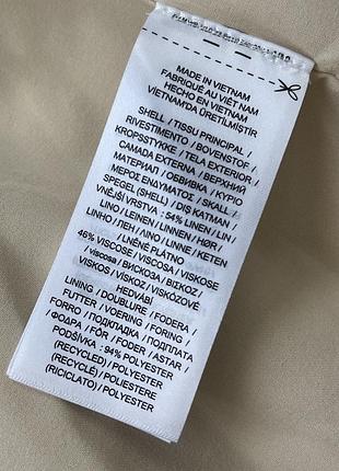 Ralph lauren. роскошный брючный костюм лен с вискозой р s/m (6 сша) 6