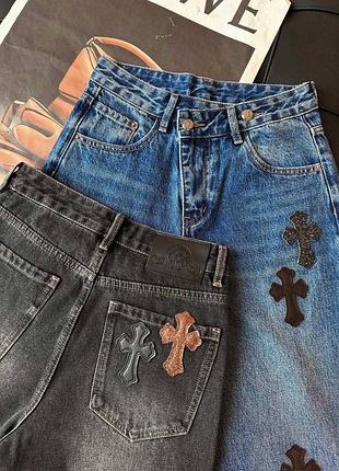 Джинси chrome hearts 4