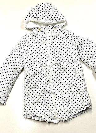 Подовжена курточка парку wellajur 110-152 зріст 140