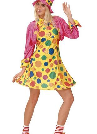 Клоунесса костюм женский