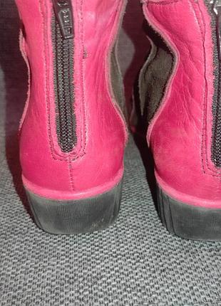 Kickers oliboots ботинки женские кожаные. франция. оригинал. 37 р./23.5 см 4