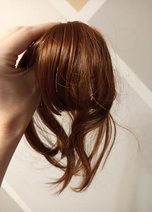 Чубчик топер світло коричневий