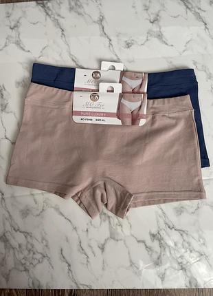 Труси-боксерки шортики жіночі бавовняні