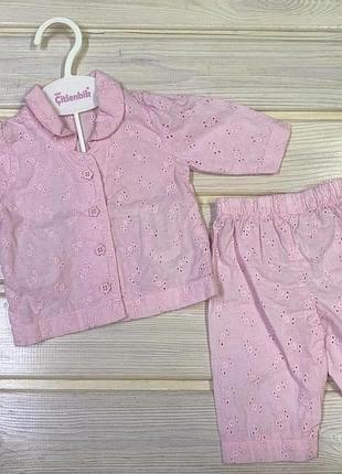 Костюм нарядный для новорожденной 50-62 рост 46