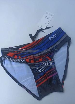 Плавки на мальчика пляжные 7-16 лет (134-170 см) 140