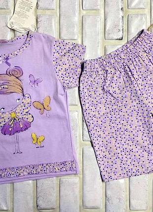 Піжама літня на дівчинку 92-122 зріст туреччина