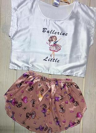 Піжама підліткова з топом 134-176 зріст 158