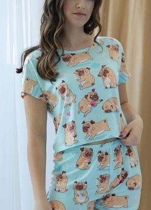 Пижама летняя подростковая 134-176 рост №347 146