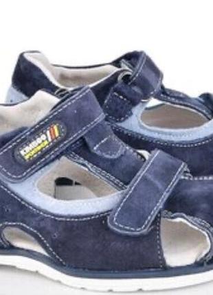 Босоніжки натуральна шкіра польща 21-26р 13-16,5см