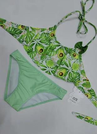 Купальник підлітковий із топом 6-16 років 122-176 зріст 146