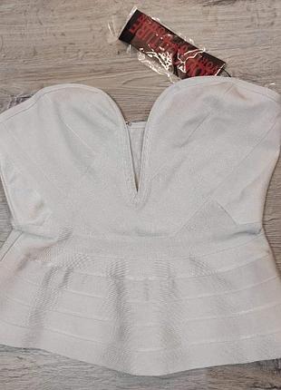 Корсетный топ на косточках