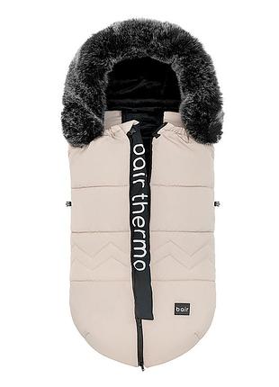 Зимовий конверт bair alaska thermo desert beige бежевий