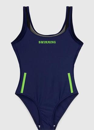 Купальник спортивный на девочку 128-164р №358-1 152