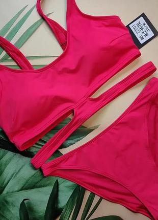 Купальник с топом на девочку 134-176 размер №22201 164