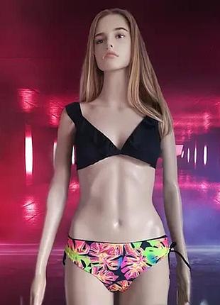 Купальник подростковый рубчик 8-16 лет 128-176 рост №116 158