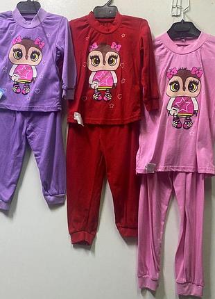 Пижама для девочки турция 92-122 рост 92