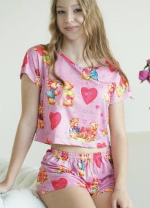 Піжама літня підліткова 134-176 зріст 158