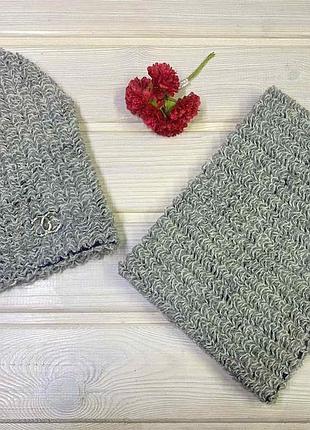 Шапка на флісі з хомутом 50-58 р