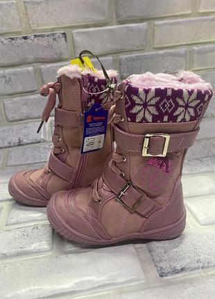 Зимние ботинки clibee 26-31 р 16.8-20см 30