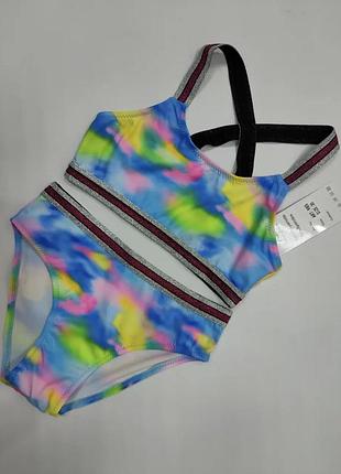 Купальник підлітковий із топом 6-16 років 122-176 зріст 158