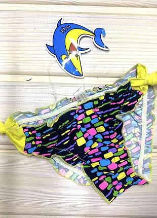 Плавки купальні на зав'язках для дівчинки 80-122 розмір 98