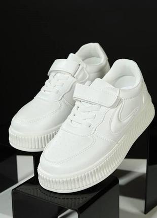 Кроссовки белые том.м 31-36р (20-22,7см) 35, весна/лето/осень