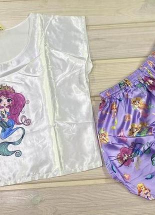 Піжама літня підліткова 134-176 зріст 134