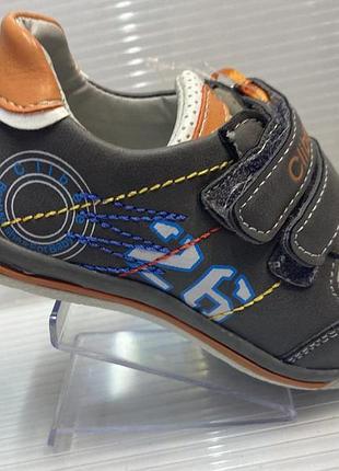 Шкіряні кросівки clibee на хлопчика 21-27р (12,5-16.5см) 26