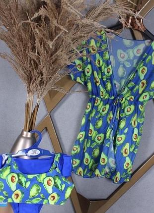 Купальник із тунікою й топом 6-16 років 128