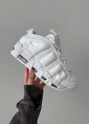 Кросівки air more uptempo low white