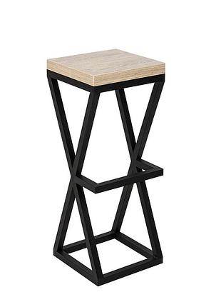 Стул барный "бундук" дуб античный