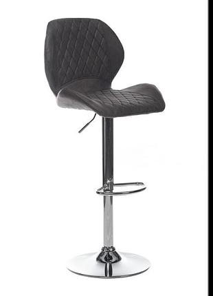 Барный стул b-11 серо - коричневый