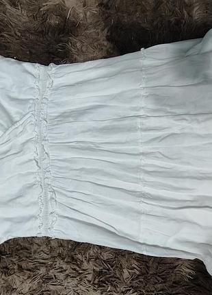 Літня білосніжна сукня