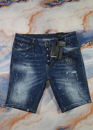 Шорты dsquared2 icon джинсові рвані
