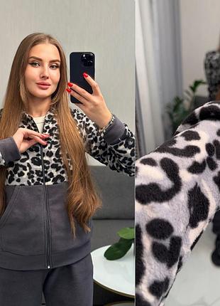 Дуже теплий костюм флісовий костюм костюм фліс полар спортивний костюм на флісі костюм на зиму костюм на змійці стильни костюм дуже теплий polar хіт